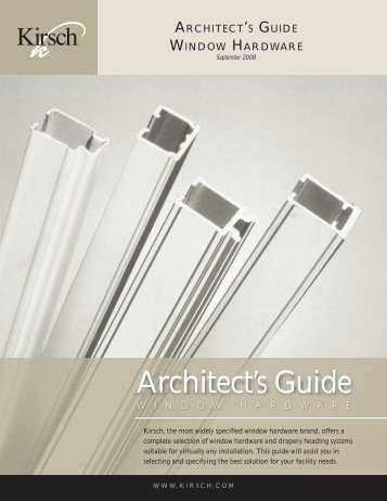 Architect's Guide - Kirsch.com