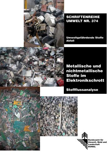 Metallische und nichtmetallische Stoffe im Elektronikschrott