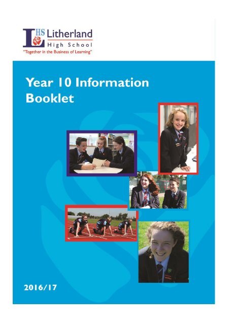 LHS Year 10 Info Booklet