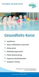 Gesundheitskurse