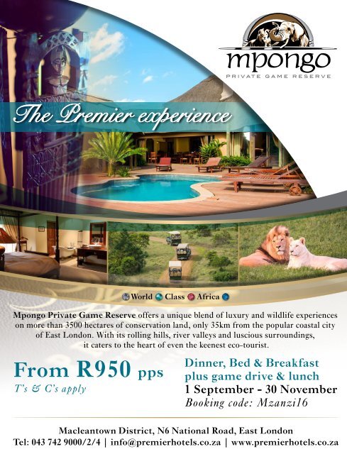 MZANZI TRAVEL  - ISSUE 3