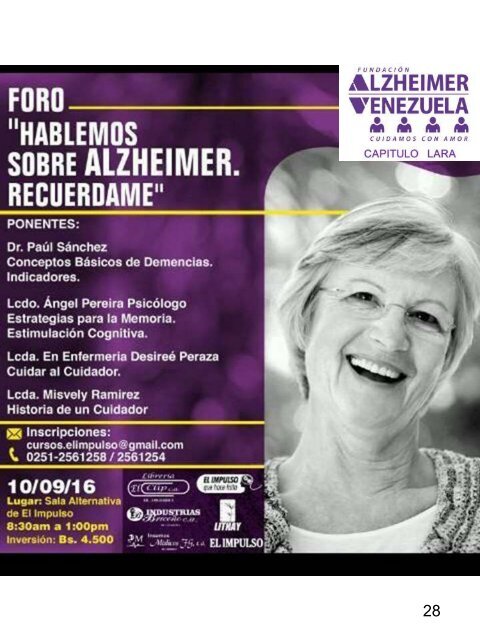 ALZHEIMER VENEZUELA 2016