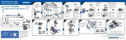 Brother JX2517 - Quick Reference Guide