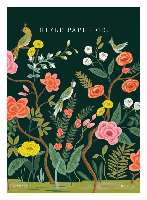 Catalog Rifle Paper Co. Summer 2016