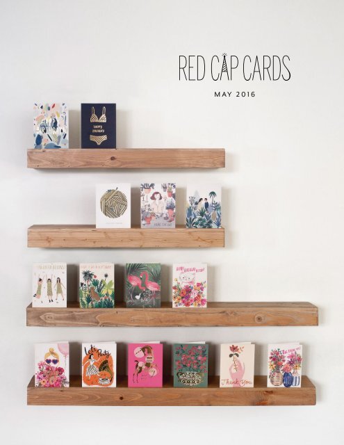 Catalog Red Cap Cards Summer / Fall 2016 - 1