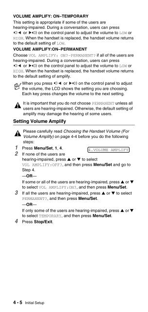 Brother FAX-575/FAX-575e - User's Guide