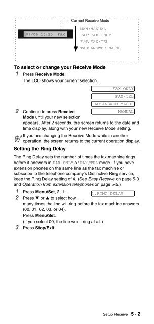 Brother FAX-575/FAX-575e - User's Guide