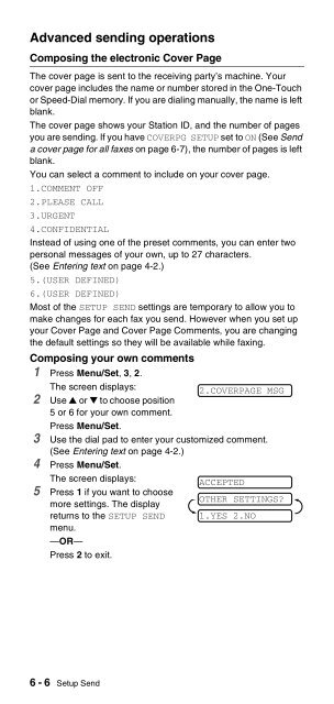 Brother FAX-575/FAX-575e - User's Guide