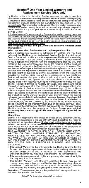 Brother FAX-575/FAX-575e - User's Guide