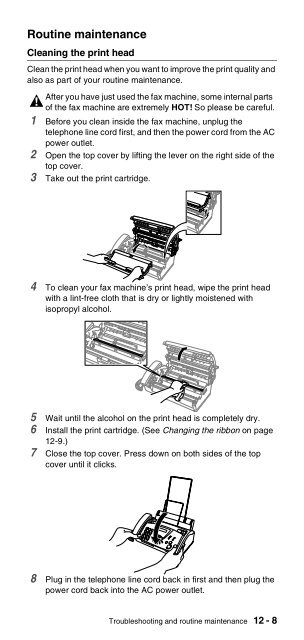 Brother FAX-575/FAX-575e - User's Guide