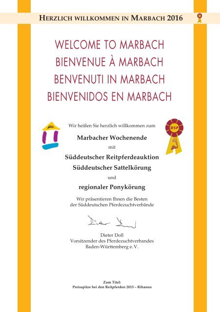 Marbacher Wochenende 2016