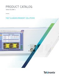 Catalogo Tektronix 2016