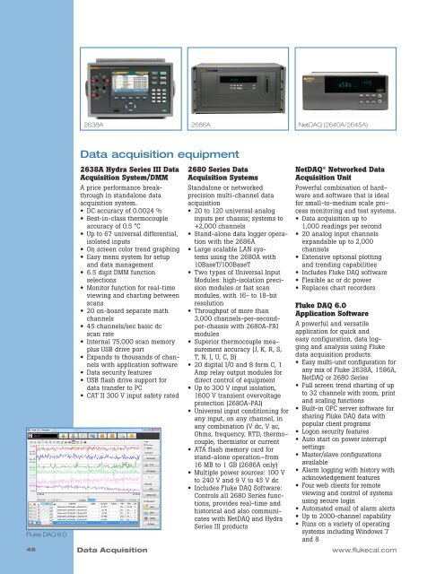 Catalogo Fluke Calibration 2016