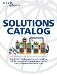 Catalogo Fluke Networks 2016