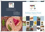 Italian Organic, Slow food  Products 