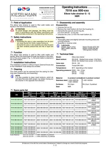 Operating Instructions Translation of the original 7018 xxx 000-xxx