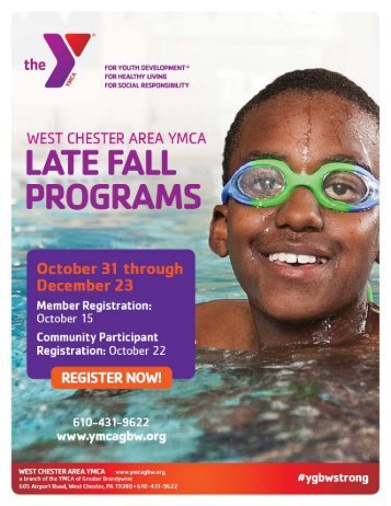 West Chester YMCA - Late Fall Programs 