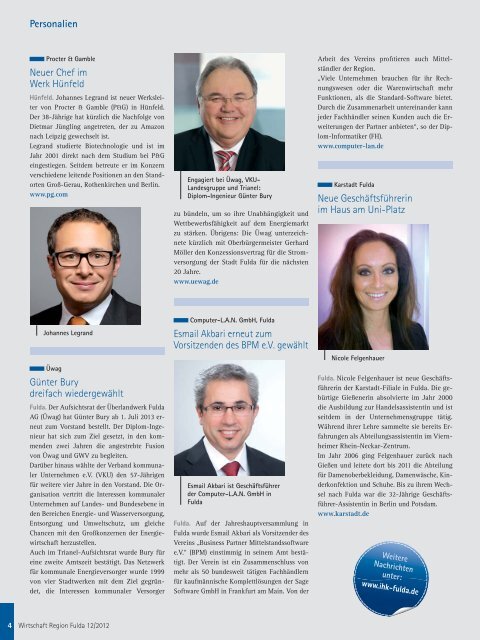 IHK Magazin Fulda 12/2012 - B4B MITTELHESSEN