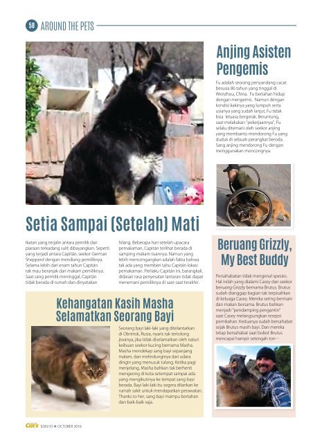 Cat's Magazine Edisi1 Oktober 2016