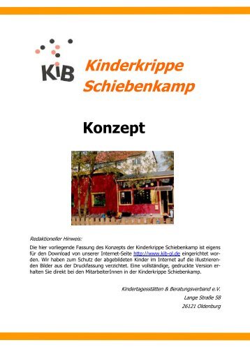 Krippe Schiebenkamp - KiB