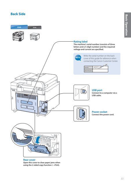 Canon imageCLASS D530 - imageCLASS D530 Basic Operation Guide