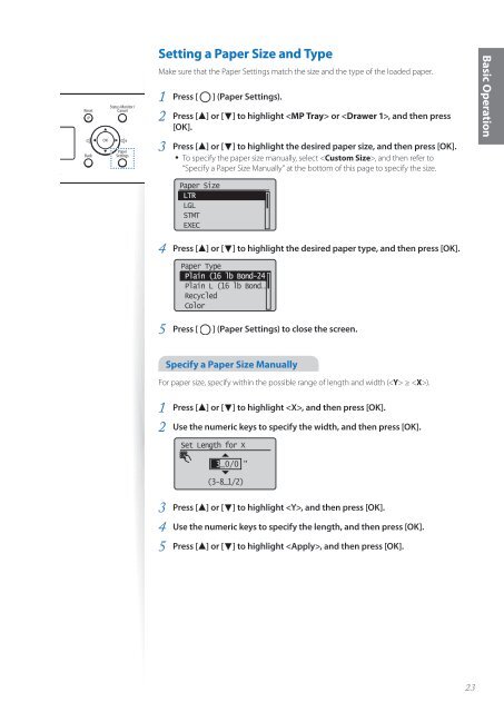 Canon imageCLASS D530 - imageCLASS D530 Basic Operation Guide