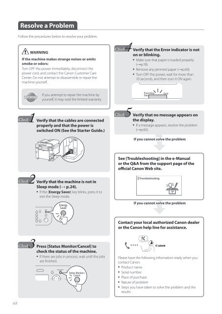 Canon imageCLASS D530 - imageCLASS D530 Basic Operation Guide