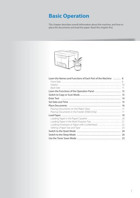 Canon imageCLASS D530 - imageCLASS D530 Basic Operation Guide