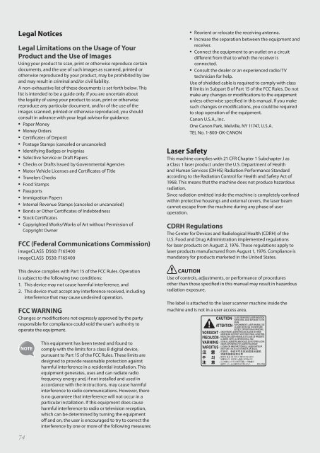 Canon imageCLASS D530 - imageCLASS D530 Basic Operation Guide