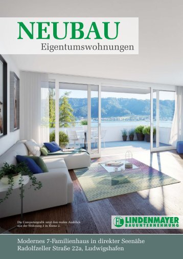 design by marcus treuter apartment house at lake of constance Investor Lindenmayer GmbH company