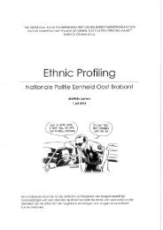 Ethnic Profiling