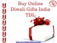 Buy Impressive & Unique Diwali Gifts Online at Thedivineluxury