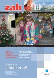 Ausgabe Januar 2008 - Klinikum St. Marien Amberg