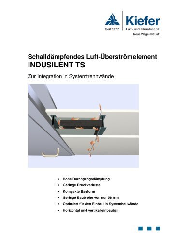 Datenblatt TS INDUSILENT NEU - Kiefer Luft