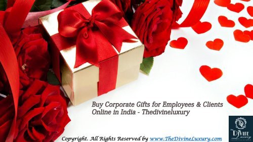 Corporate Gifts for Employees & Clients | Buy Corporate Gifts Online : Thedivineluxury
