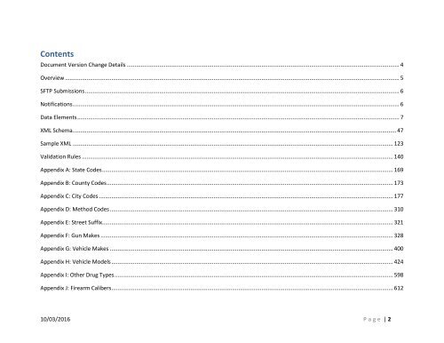 Statewide NIBRS RMS Technical Document