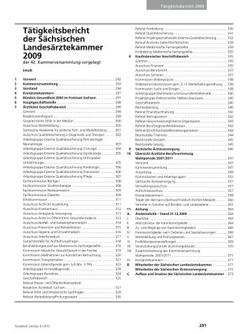 Ärzteblatt Sachsen 06/2010 - Sächsische Landesärztekammer