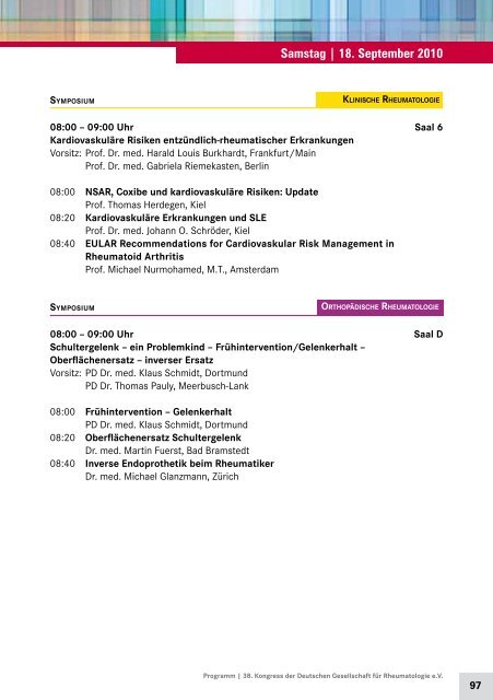 38. kongress der deutschen gesellschaft für ... - DGRH-Kongress