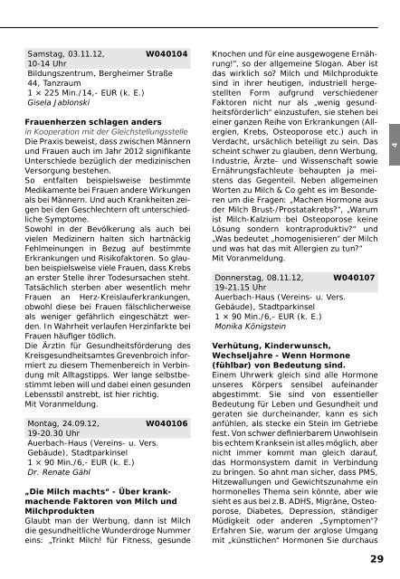 VHS-Programm Herbst - Winter 2012 (PDF 3.100 KB