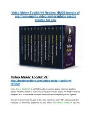 Video Maker Toolkit V4 review and (COOL) $32400 bonuses