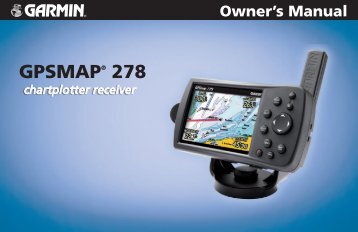 Garmin GPSMAP 278 - Owner's Manual