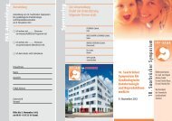 FAX-Anmeldung 10. Saarbrücker Symposium für ... - IVF-Saar