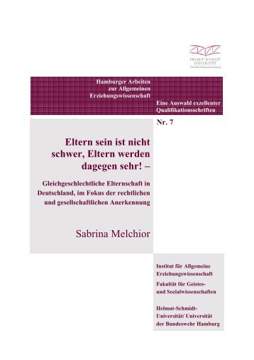 Sabrina Melchior - Helmut-Schmidt-Universität