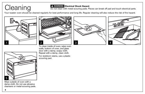 Hamilton Beach 4 Slice Toaster Oven (31401) - Use and Care Guide