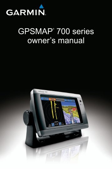 Garmin GPSMAP 750 - Owner's Manual