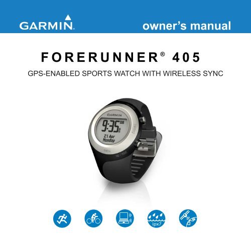 garmin forerunner 235 user manual pdf