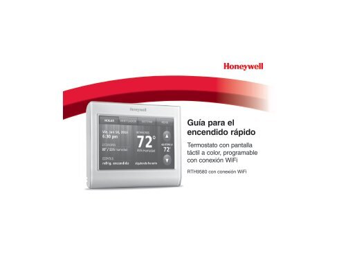 Honeywell Wi-fi Smart Thermostat Rth9580