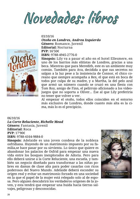 Universos Literarios Octubre 2016