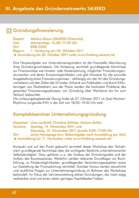 Ringvorlesungen - Fakultät 6 - TU Bergakademie Freiberg