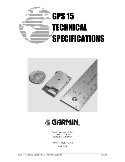 garmin gps 15